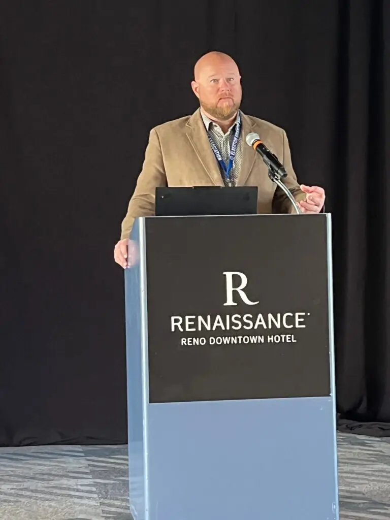 Matthew Pruitt of the Elberton Granite Association