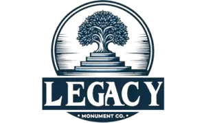 logo for legacy monument company
