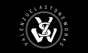 logo for valenzuela stone works